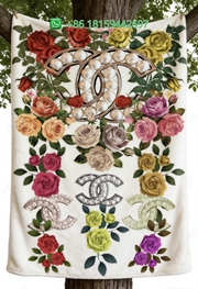 Chanel Throw Blankets